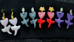 Boucles d'oreilles Fleurs