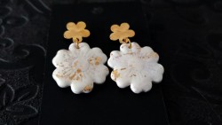 Boucles d'oreilles Fleurs