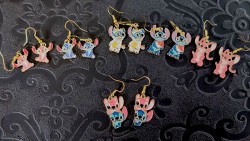 Boucles d'oreilles Stitch pour les Fans du plus Mignon Extraterrestre
