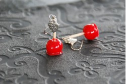 Boucles d'oreilles Pomme d'amour
