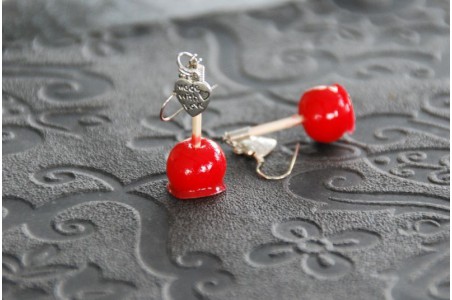 Boucles d'oreilles Pomme d'amour